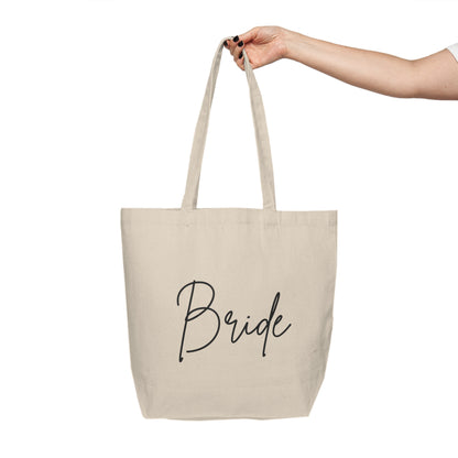 Bride - Personalize Canvas Tote Bag