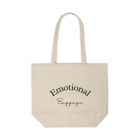 Canvas Tote Bag - Emotional Baggage Design