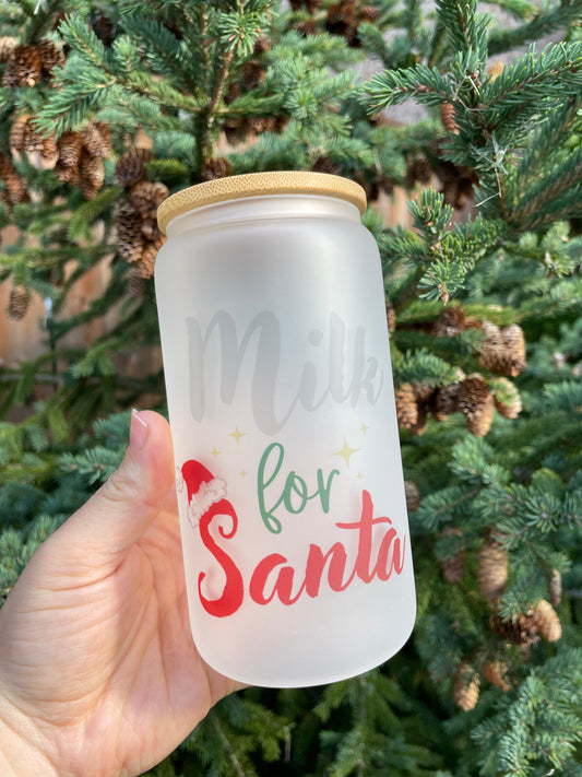 Milk for Santa Holiday Cup